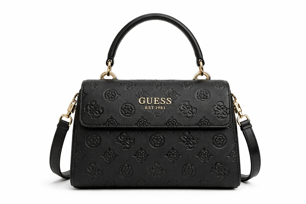GUESS Phoebe Mini Crossbody Bag, Black Women's Handbag