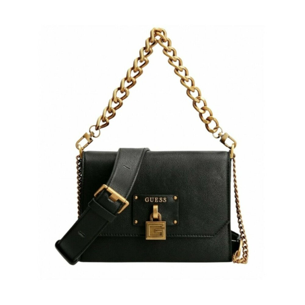 Guess Centre Stage Mini Bag HWVB85 04780 Black - Stylish Compact Handbag