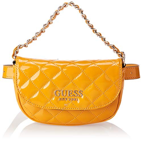 Guess Women's Melise Belt Bag Bum, Marigold, Size J - Stylish & Functional