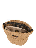 GUESS Women's Lilica Bucket Hat - Brown Logo - One Size - Fashionable Accessory