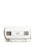 Guess Britta Ladies Large Faux Wallet - White Stylish Functional Accessory