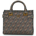 Guess Atene Mini Satchel Handbag for Women - Black - Stylish Compact Design
