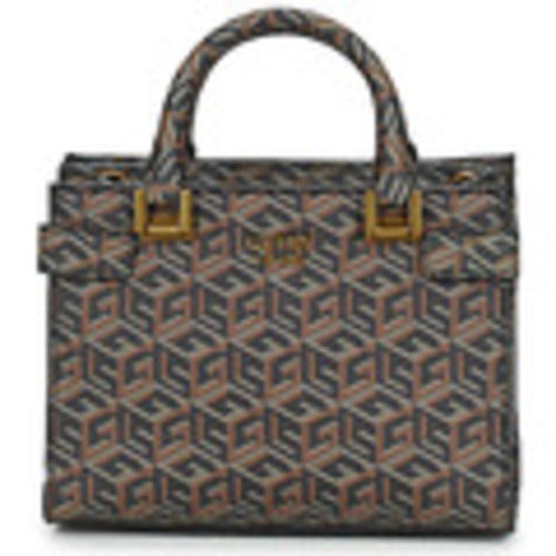 Guess Atene Mini Satchel Handbag for Women - Black - Stylish Compact Design