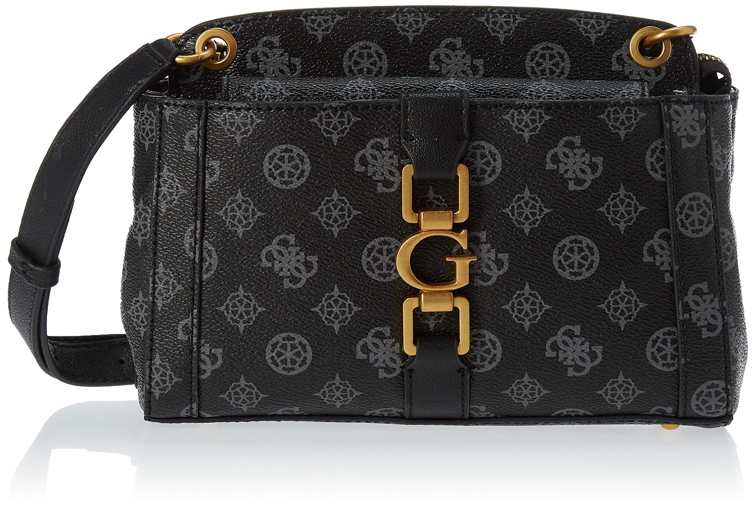 GUESS Women's Black Briana Logo Crossbody Bag - Stylish & Versatile Design