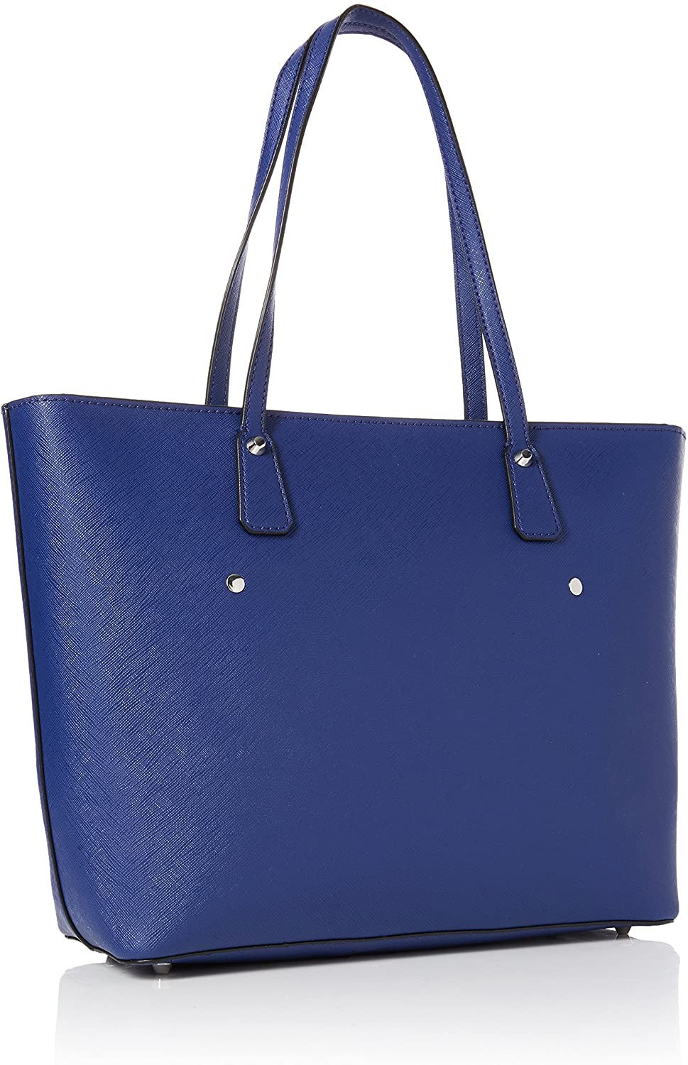 Guess Women's Blue Multi Top-Handle Bag 1.5x16x24 cm - Stylish Handbag