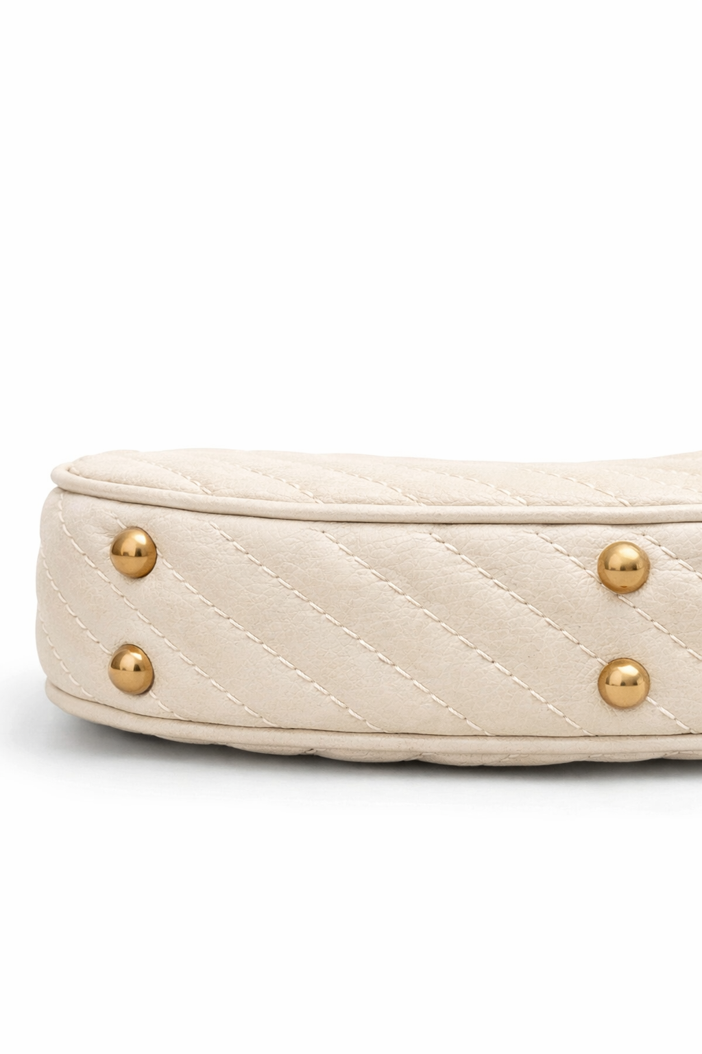 GUESS Sela Mini Crossbody Hobo, Bone Women's Handbag