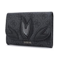 Guess Hb Jaden Slg Double Date Handbag Black - Stylish Tote Bag