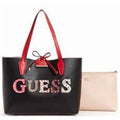 Guess Cartoon Expression Ladies Small Leather Clutch, Colorful, Small Size