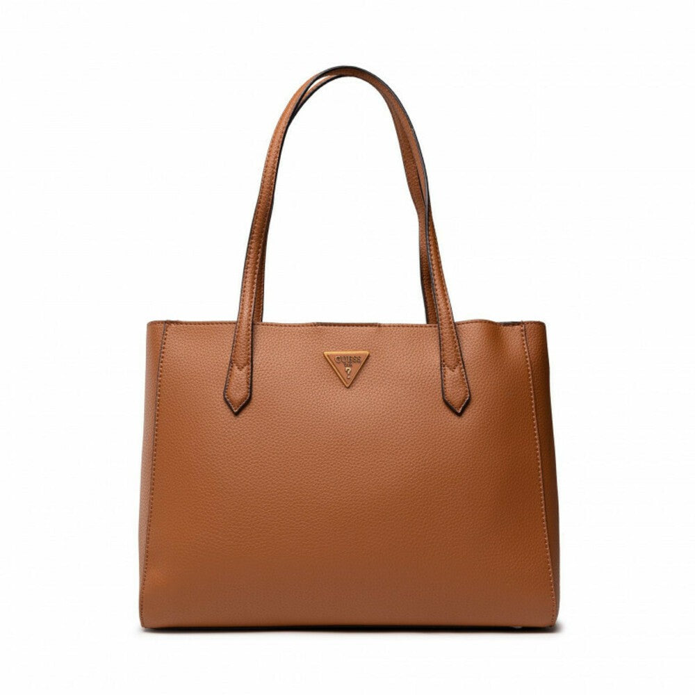 Guess Brown Tote Bag - Stylish Shopping Bag for Daily Use
