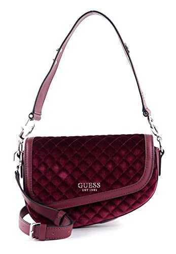 Guess G Dream Shoulder Bag Merlot - Stylish Handbag, Perfect Size for Everyday