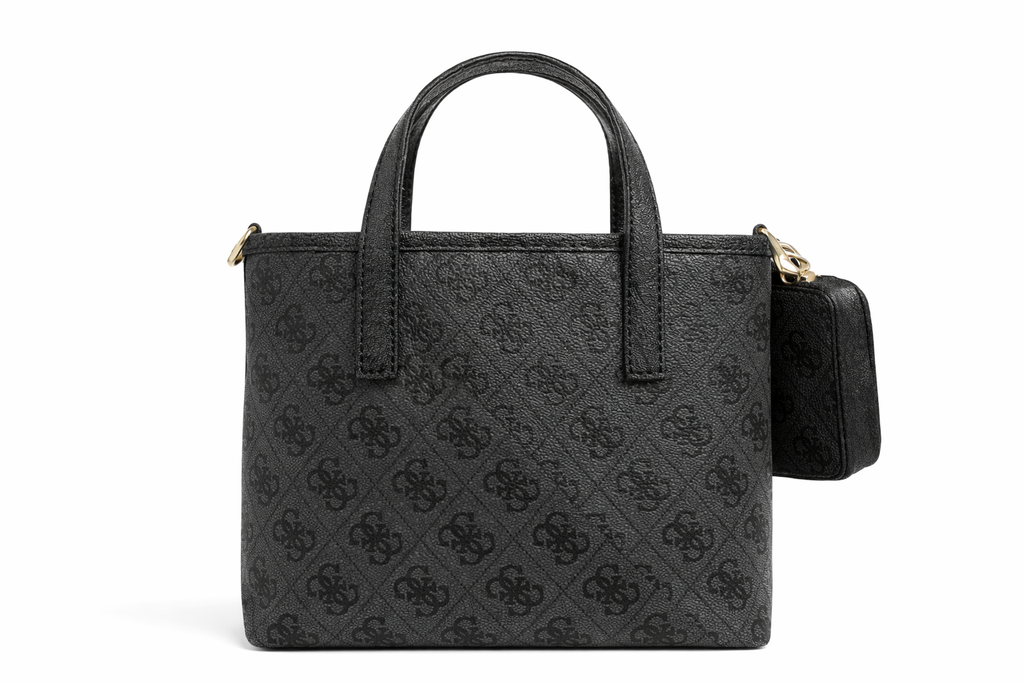 GUESS Latona Mini Tote, Coal Women's Handbag