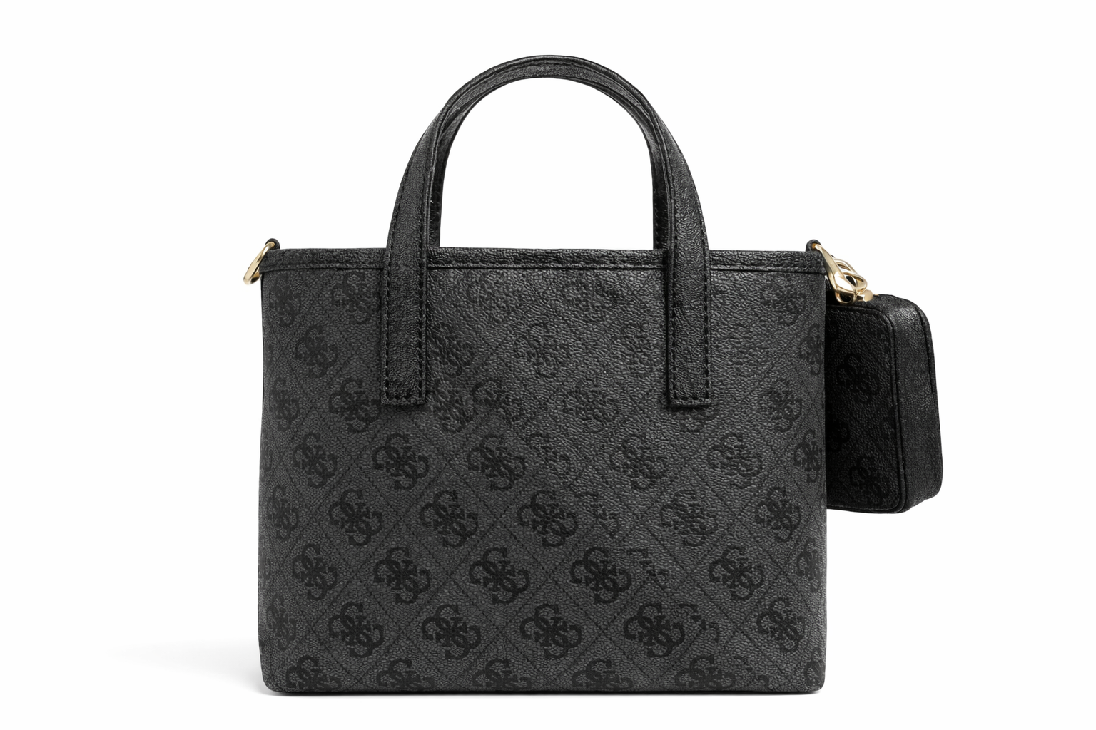 GUESS Latona Mini Tote, Coal Women's Handbag