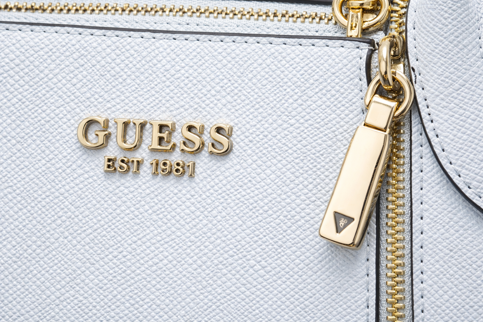 GUESS Fedana Satchel, Powder Blue Women's Handbag