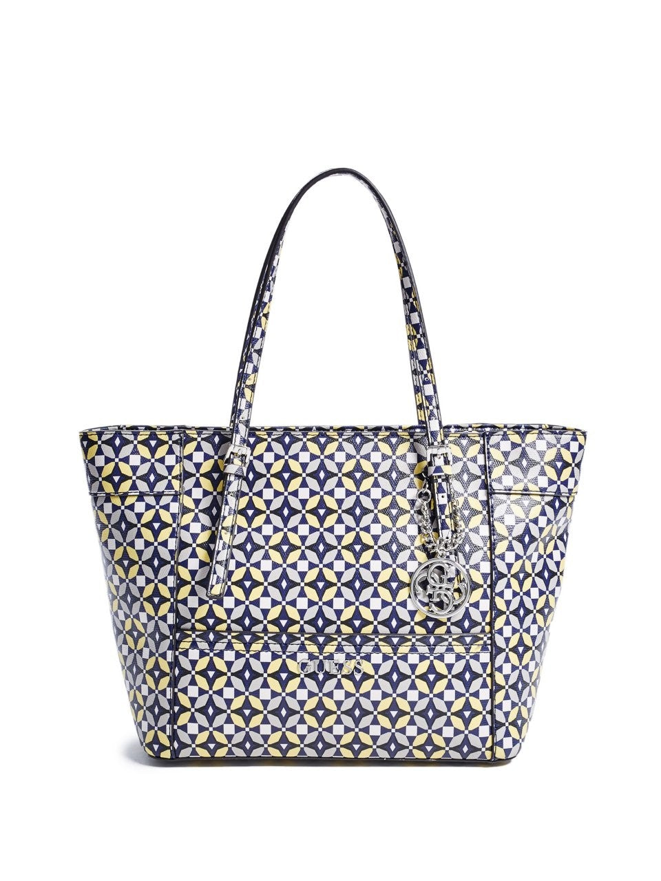 Delaney Geo-Print Tote Bag - Stylish Design