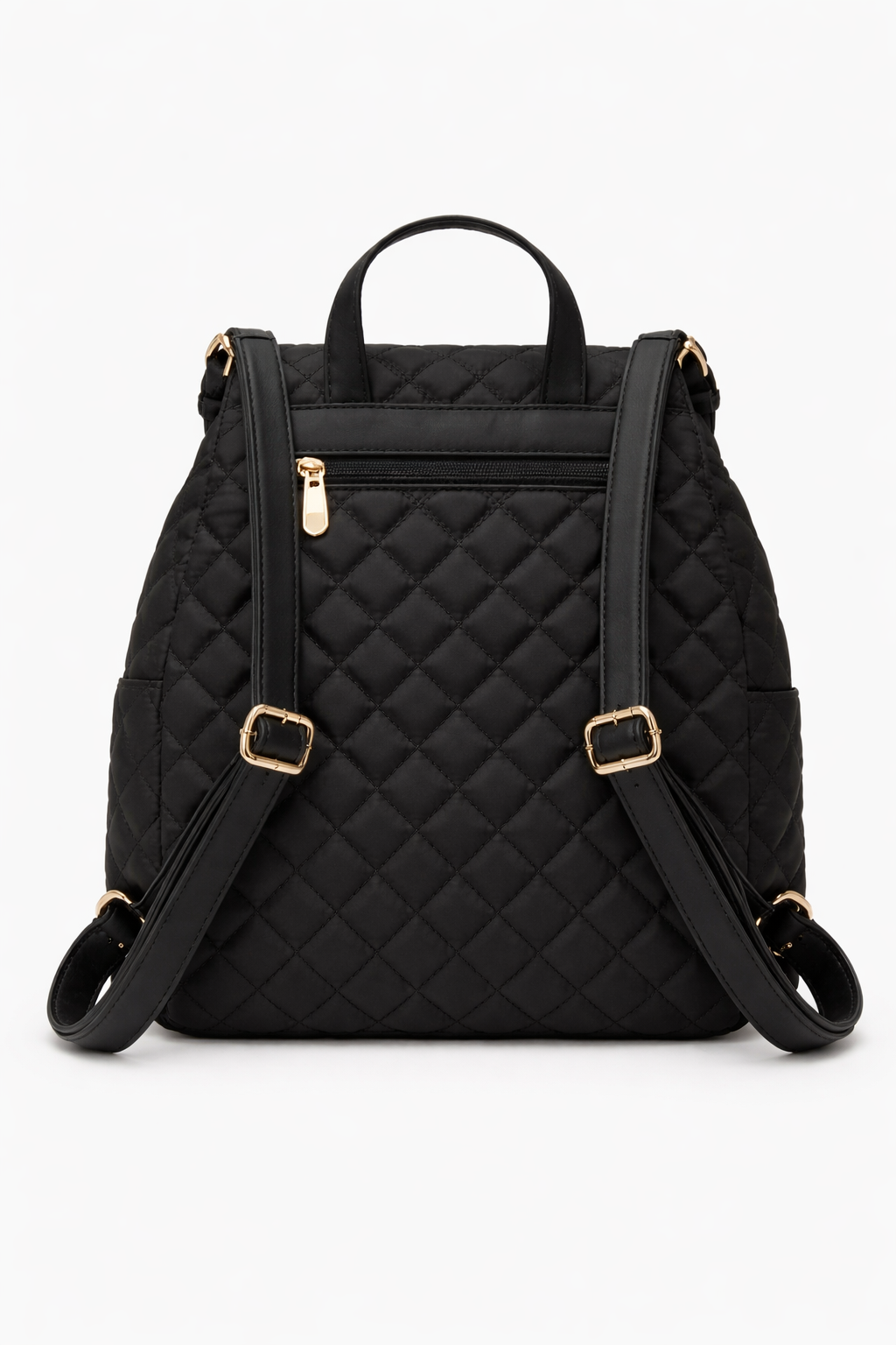 GUESS Giully Flap Backpack, Black Women's Backpack