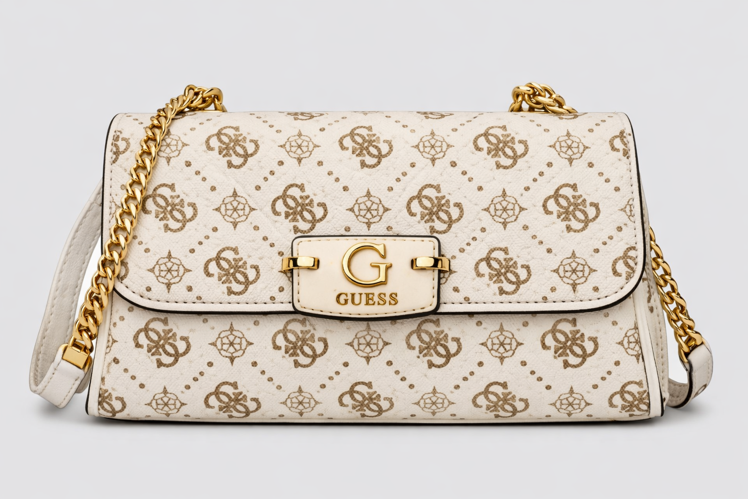 GUESS Neda Girlfriend Satchel, Off White Women's Handbag